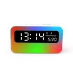 JSK-L30 Bluetooth Speaker Atmosphere Alarm Clock Regularly Wake Up APP Smart Home Charging Night Light