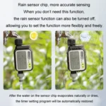 NADSTER Garden Screen Timed Automatic Rain Sensor Flower Waterer - Image 3