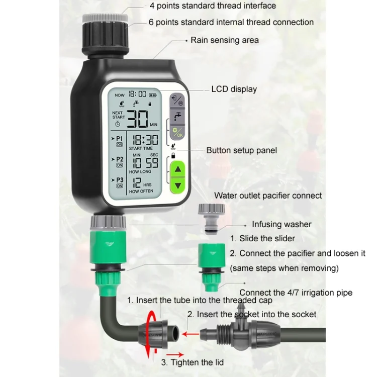 TBD06048112_B5.webp NADSTER Garden Screen Timed Automatic Rain Sensor Flower Waterer - Image 6