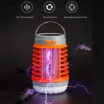 E-SMARTER W890-1 Solar LED Electric Shock Mosquito Light Outdoor USB Rechargeable Lighting Mosquito Trap - Image 3