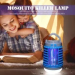 E-SMARTER W890-1 Solar LED Electric Shock Mosquito Light Outdoor USB Rechargeable Lighting Mosquito Trap - Image 9