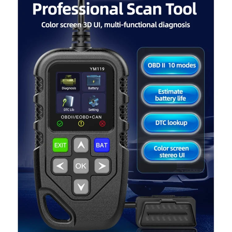 TBD06048139_2.webp Car Engine Fault Error Code Detection Battery Detector - Image 3