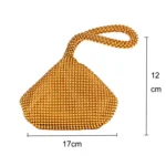 Evening Clutch Bag Ladies Banquet Soft Beaded Handbag - Image 2