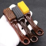2pcs Amber Handle Walnut Diamond Olive Coloring Tool - Image 2
