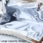 Aluminum Beads Rhinestone Evening Bag Ladies Banquet Evening Clutch Bag - Image 4