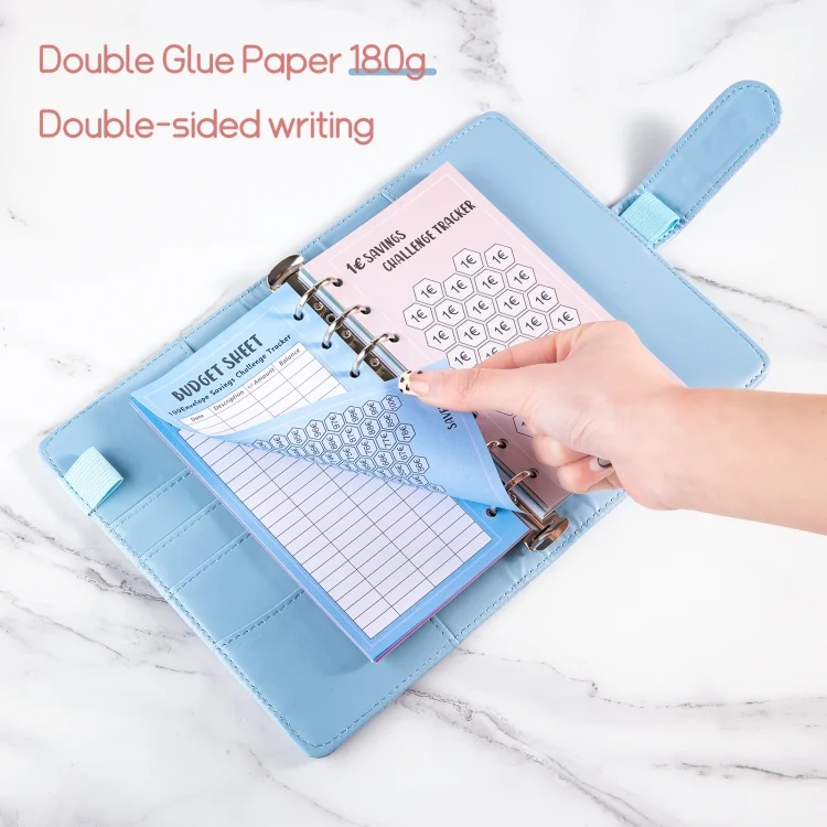 TBD06048173_B4.webp Savings Challenge Trackers A6 Money Saving Budget Planner Cards - Image 5