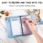 Savings Challenge Trackers A6 Money Saving Budget Planner Cards - Image 6