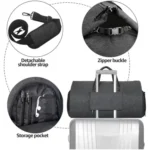 Large Capacity Suit Storage Bag Travel Portable Folding Bag Multifunctional Fitness Bag - Image 6