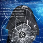 Car Safety Hammer Car Escape Device Temporary Parking Number Plate - Image 4