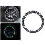 For 2024 Tesla Model 3 Half Hemming Luminous Hubcaps - Image 2