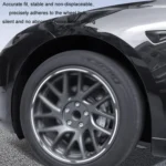 For 2024 Tesla Model 3 Half Hemming Luminous Hubcaps - Image 3