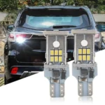 2pcs Automotive LED Reversing Lights Decode Induction Wide Voltage Brake Lights - Image 2