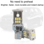 2pcs Automotive LED Reversing Lights Decode Induction Wide Voltage Brake Lights - Image 6