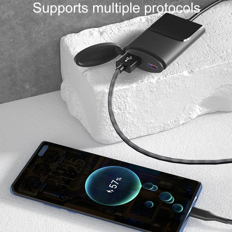 TBD06048223_3.webp Fast Charging Dual-USB QC3.0 Motorcycle Cell Phone Charger - Image 4