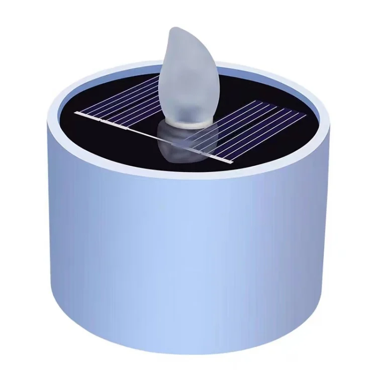 Solar Candle Lights Outdoor Waterproof Yard Light Garden Decoration Ambiance Lamp