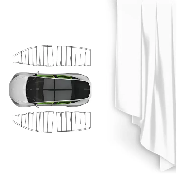 Car Side Window Privacy Sun Protection Curtain