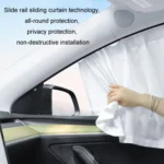 Car Side Window Privacy Sun Protection Curtain - Image 8