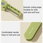 Folding Storage Kitchen Home Cutting Knife Outdoor Portable Stainless Steel Fruit Plane Peeling Device - Image 6