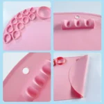 59 x 40cm  Oval Silicone Painting Pad Art Mat for Drawing Clay - Image 5