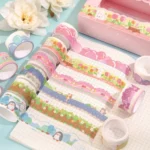 20rolls /Box Art Animals Flowers Washi Tape Set DIY Scrapbook Stickers - Image 2
