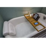 3D Breathable Mesh Bathtub Pillows for Neck Head and Back Support With 6 Suction Cups - Image 4