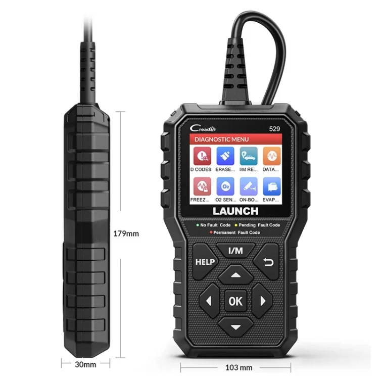 TBD06048252_B2.webp Launch Creader CR529 OBD2 Car Engine Fault Tester Code Scanner - Image 3