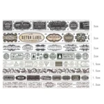 8rolls /Box  Ancient Style Transparent PET Tape Set for Journaling 3cm x 2+2cm x 2+1.5cm x 4 - Image 7
