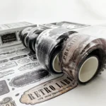 8rolls /Box  Ancient Style Transparent PET Tape Set for Journaling 3cm x 2+2cm x 2+1.5cm x 4 - Image 5