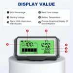 ANCEL 12V LED Car Battery Tester SOH/SOC Rechargeable Battery Analysis Tool - Image 12