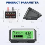 ANCEL 12V LED Car Battery Tester SOH/SOC Rechargeable Battery Analysis Tool - Image 3