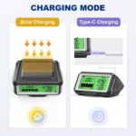 ANCEL 12V LED Car Battery Tester SOH/SOC Rechargeable Battery Analysis Tool - Image 6