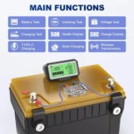ANCEL 12V LED Car Battery Tester SOH/SOC Rechargeable Battery Analysis Tool - Image 10