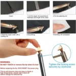 53pcs /Set Plastic Parts Repair Tool Car Bumper Restorating Kit Set - Image 3