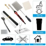 53pcs /Set Plastic Parts Repair Tool Car Bumper Restorating Kit Set - Image 4