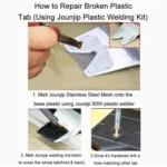 53pcs /Set Plastic Parts Repair Tool Car Bumper Restorating Kit Set - Image 6