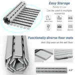 Shower Room Bathing Anti-slip Foot Mat Household Waterproof Anti-fall Bathroom Floor Mat - Image 3