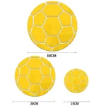 Football Acrylic 3D Wall Stickers Self-adhesive Home Background Wall Decoration Mirror Paste - Image 2