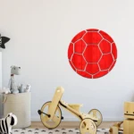 Football Acrylic 3D Wall Stickers Self-adhesive Home Background Wall Decoration Mirror Paste - Image 4