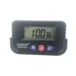 TAKSUN TS-613A-2 LED Display Electronic Car Clock Double-sided Glue Car Clock