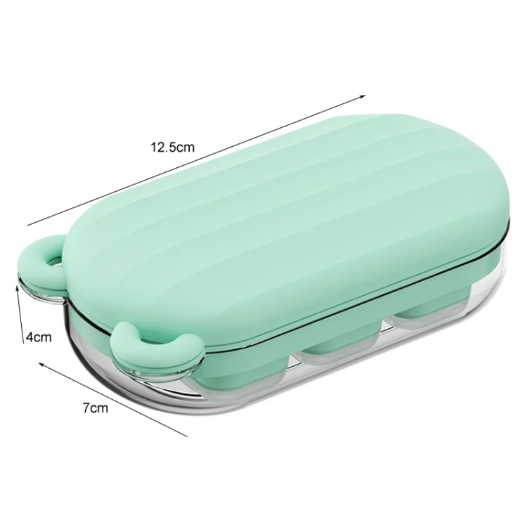 TBD06048338_B2.webp Mini Silicone Ice Cube Soft Mold Home Refrigerator Ice Box - Image 3