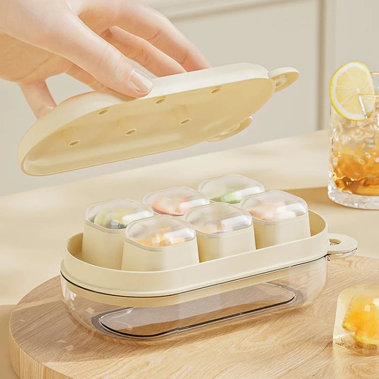 TBD06048338_B4.webp Mini Silicone Ice Cube Soft Mold Home Refrigerator Ice Box - Image 5