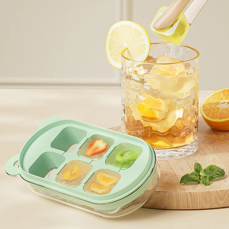 TBD06048338_B5.webp Mini Silicone Ice Cube Soft Mold Home Refrigerator Ice Box - Image 6