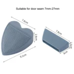 PVC Windproof Door Stopper Household Door Stopper With Storage Box - Image 4