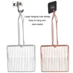 Metal Cat Litter Scoop Extended Handle Skeleton Cats Shoveling Tool Large - Image 4