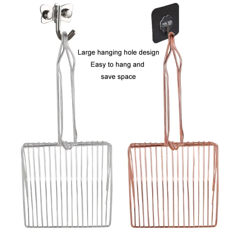 TBD06048355_B3.webp Metal Cat Litter Scoop Extended Handle Skeleton Cats Shoveling Tool Large - Image 4
