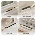 Household Multifunctional Crevice Brush Bathroom Long Handled Groove Cleaning Brush - Image 10