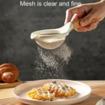 Household Stainless Steel Flour Sifter Kitchen Baking Strainer - Image 7