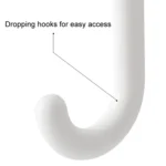 3pcs /Set Household Wall Hanging Hooks Dormitory Non-Marking Punch-Free Adhesive Hooks - Image 5