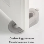 Household Hole-Free Fixed Doorstop Anti-Collision Donut Door Stopper - Image 6
