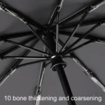Fully Automatic Rain Or Shine Umbrella Foldable Unisex Sun Shade Umbrella - Image 9